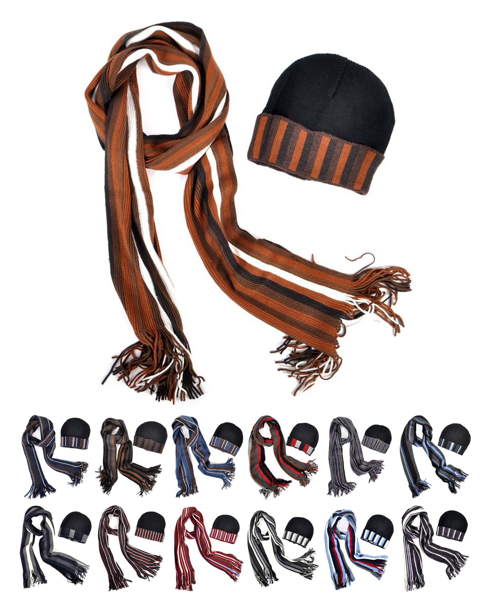 Selini NY Hat and Scarf Winter Set