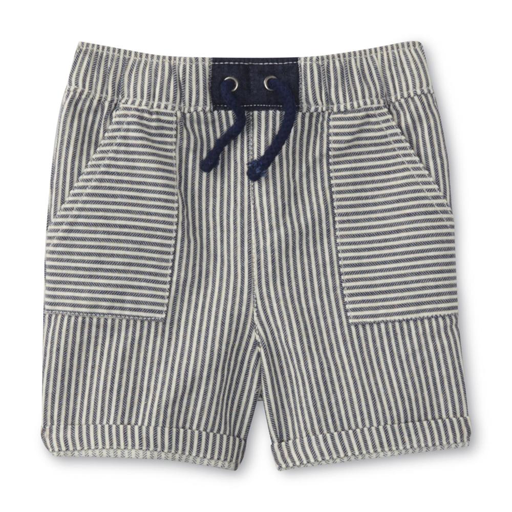 Little Wonders Newborn & Infant Boy's Chambray Shorts - Striped