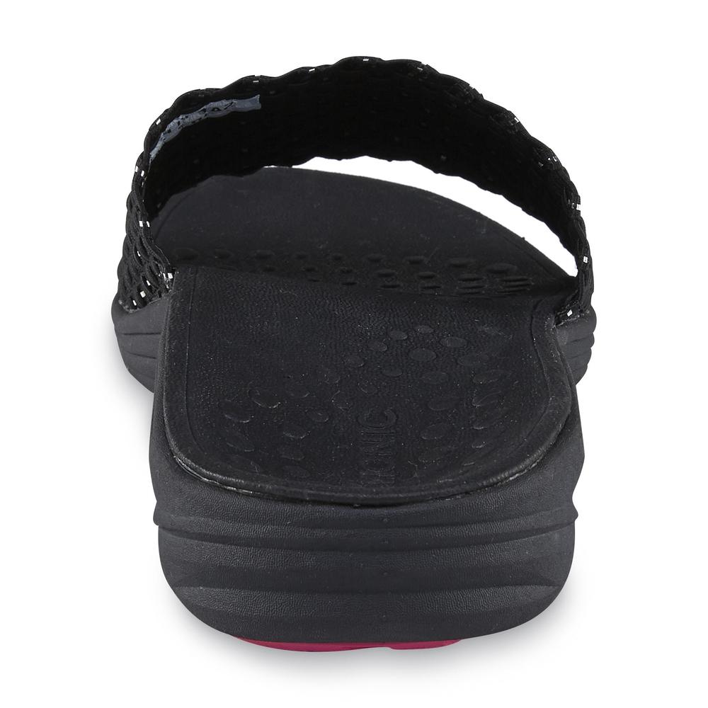 Vionic Women's Kitts Black Slide Sandal