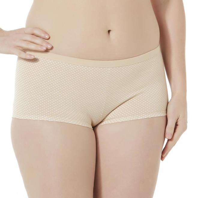 Hanes Ultimate Perfect Stretch Women's 3Pack Boy Short Panties