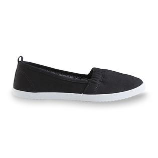 Basic Editions Women's Dakota Black Casual Slip-On Shoe
