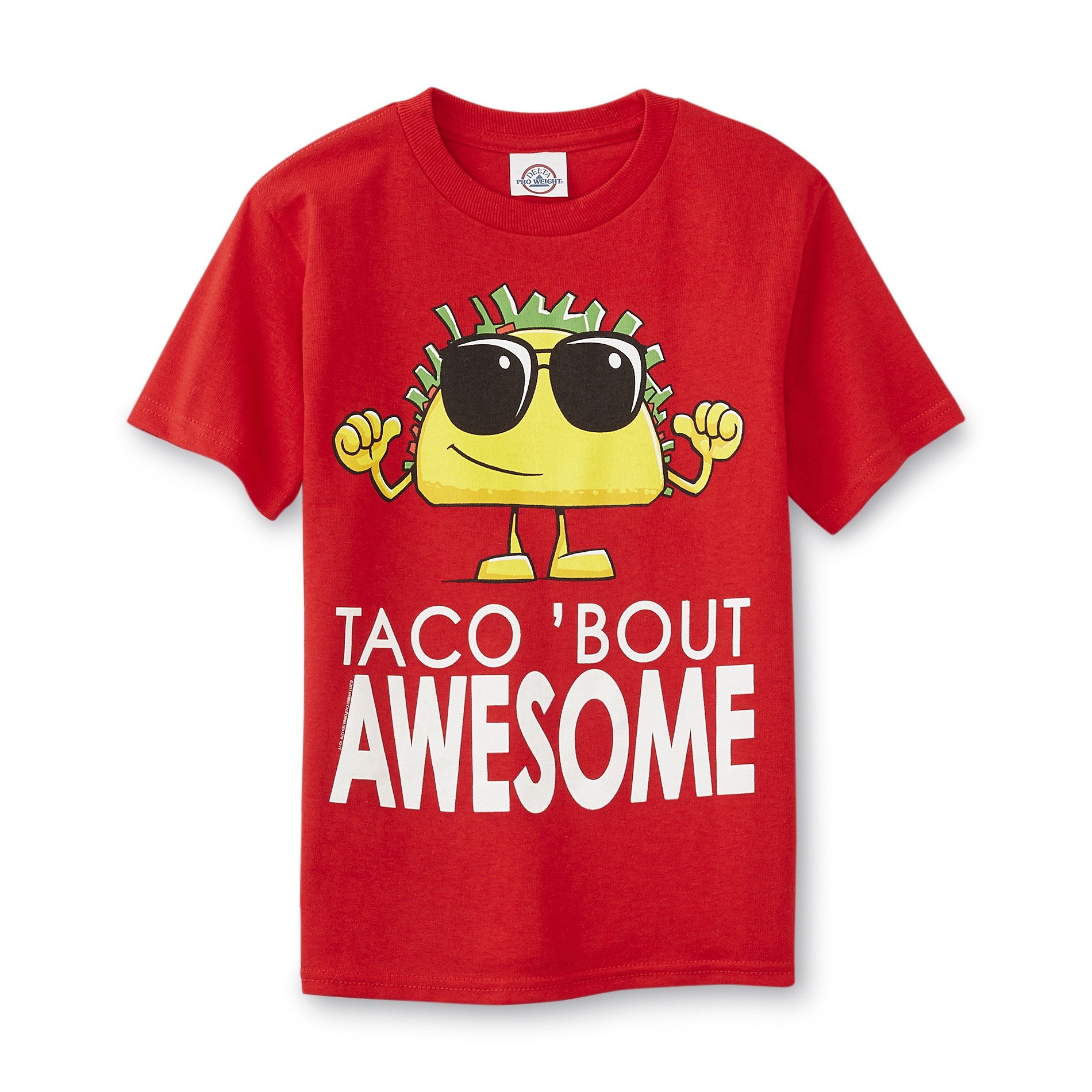 Boy's Graphic T-Shirt - Taco 'Bout Awesome