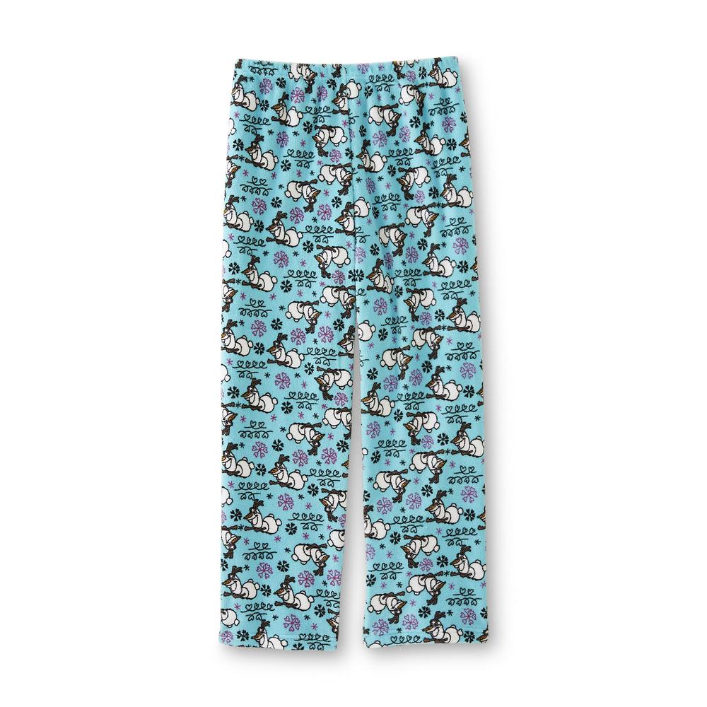 Disney Frozen Women's Plus Fleece Pajama Pants - Olaf