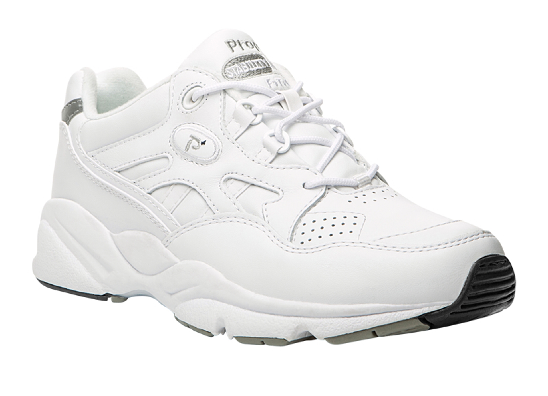 Propet Women's Stability Walker White Shoe - Wide Widths Available