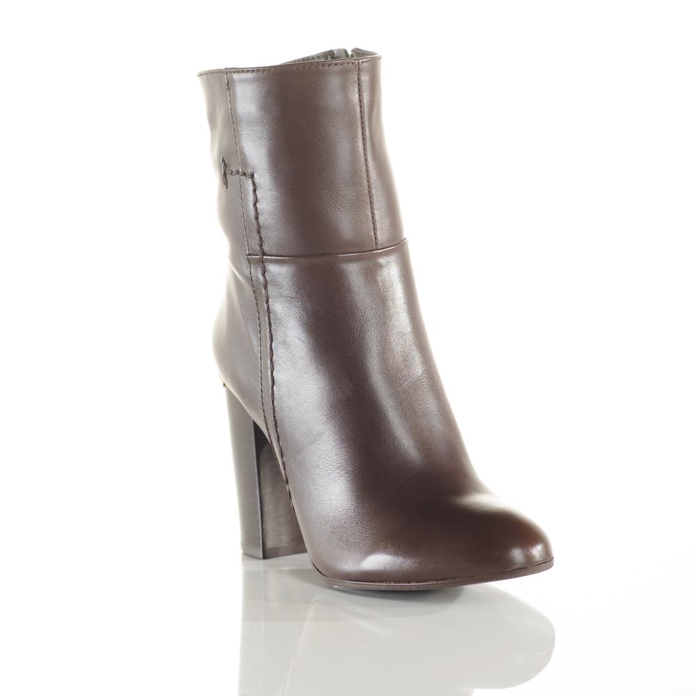 Carlo Rossetti Women's Brown Leather High-Heel Boot