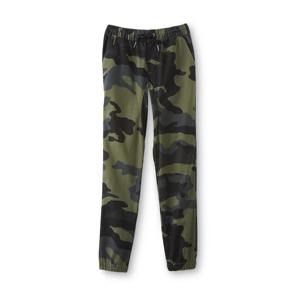 Amplify Boy's Twill Jogger Pants - Camouflage
