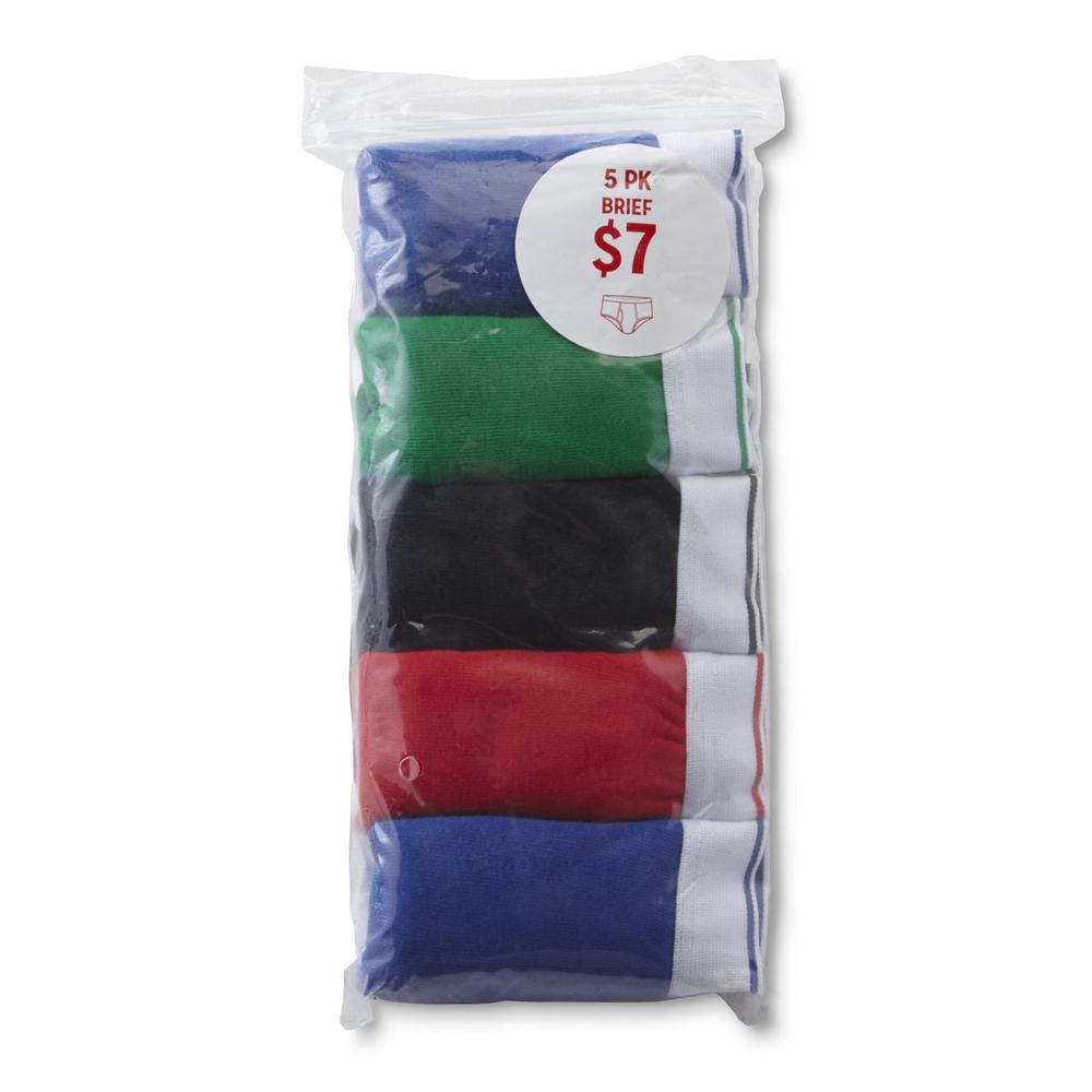 Boys' 5-Pack Briefs - Colorblock
