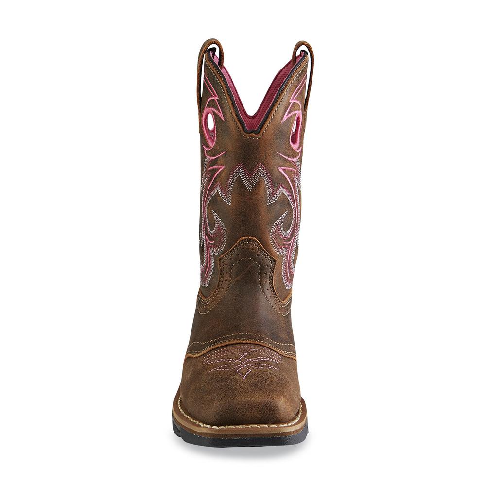 Irish Setter Boots by Red Wing Shoes Women's Marshall Brown/Pink Western Work Boot