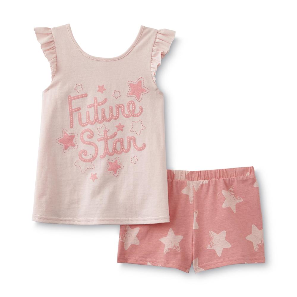 Toughskins Infant & Toddler Girl's Tank Top & Shorts - Future Star