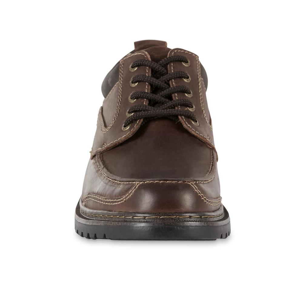 Dockers Men's Overton Leather NeverWet Oxford Shoe - Brown