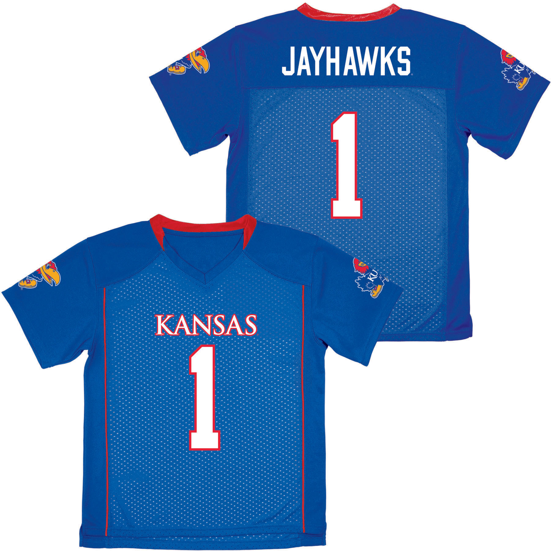 NCAA Toddler Boys&#8217; Short-Sleeve Replica Jersey - Kansas Jayhawks