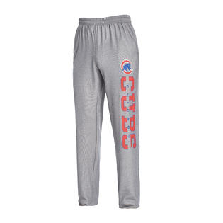 MLB Men’s Graphic Fleece Lounge Pants - Chicago Cubs