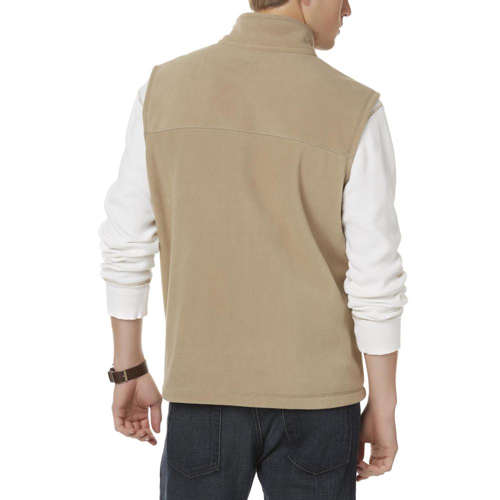 Outdoor Life Men's Fleece Zip Vest