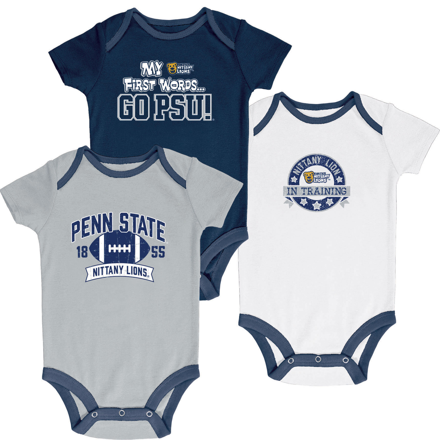 NCAA Infant Boys’ 3-Pack Graphic Bodysuits - Oregon State Beavers, Size: 3-6 Months NCAA Infant Boys’ 3-Pack Graphic Bodysuits - Oregon State Beavers, Size: 3-6 Months