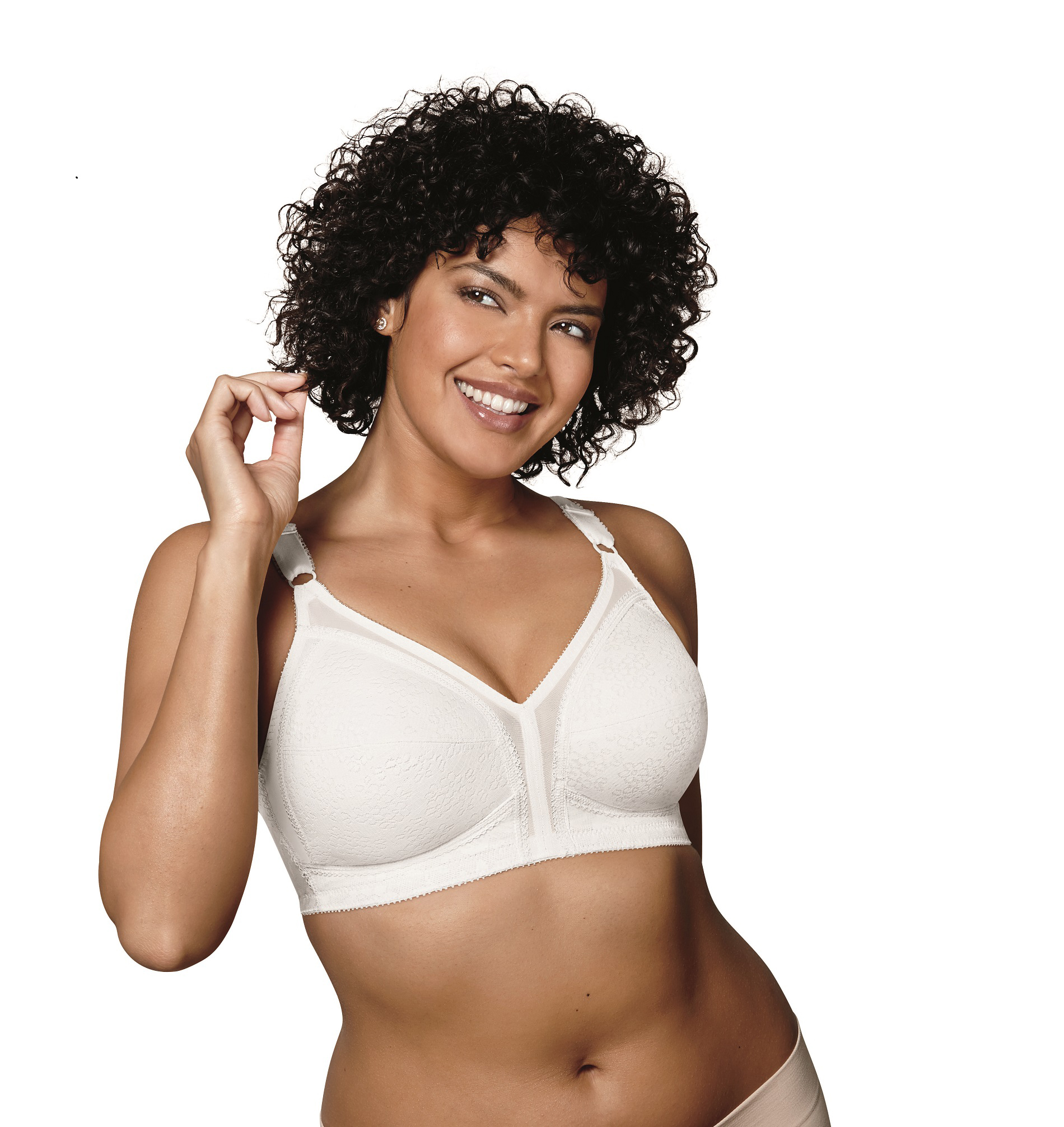 Timeless Comfort All Over Lace Full Support Wire Free Bra -5630
