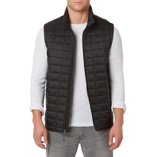 Simply Styled Men's Quilted Vest