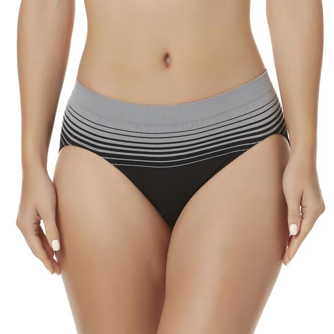 Bali Women's 3pk Comfort Revolution Seamless Hicut Panties