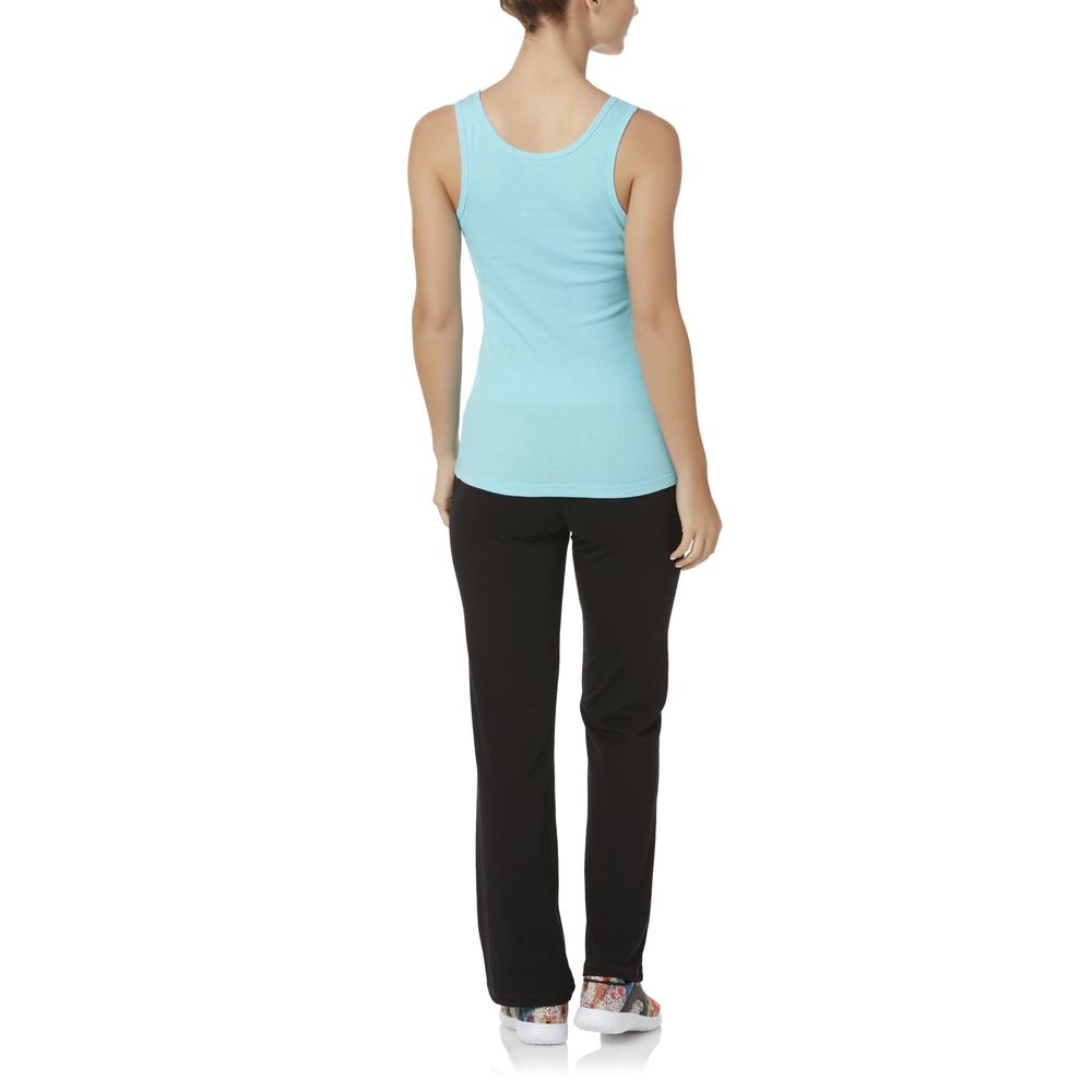 Everlast&reg; Women's Tank Top & Bootcut Yoga Pants