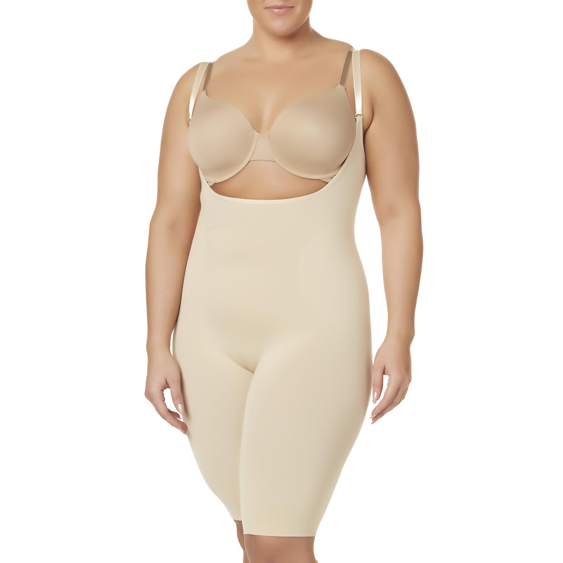 Women's Plus Body Shaper, Size: 2XL, Nude Women's Plus Body Shaper, Size: 2XL, Nude