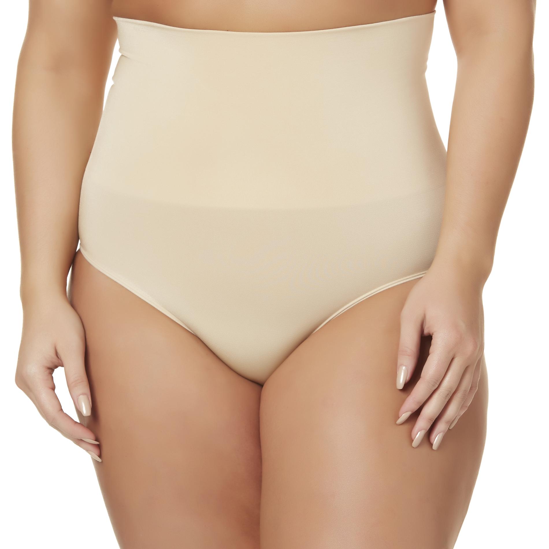 Women's Plus Shaping Briefs, Size: 2XL, Nude Women's Plus Shaping Briefs, Size: 2XL, Nude