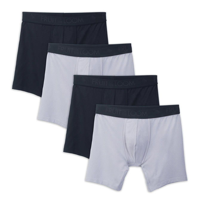 Fruit of the Loom Men's 4Pack Premium Boxer Briefs