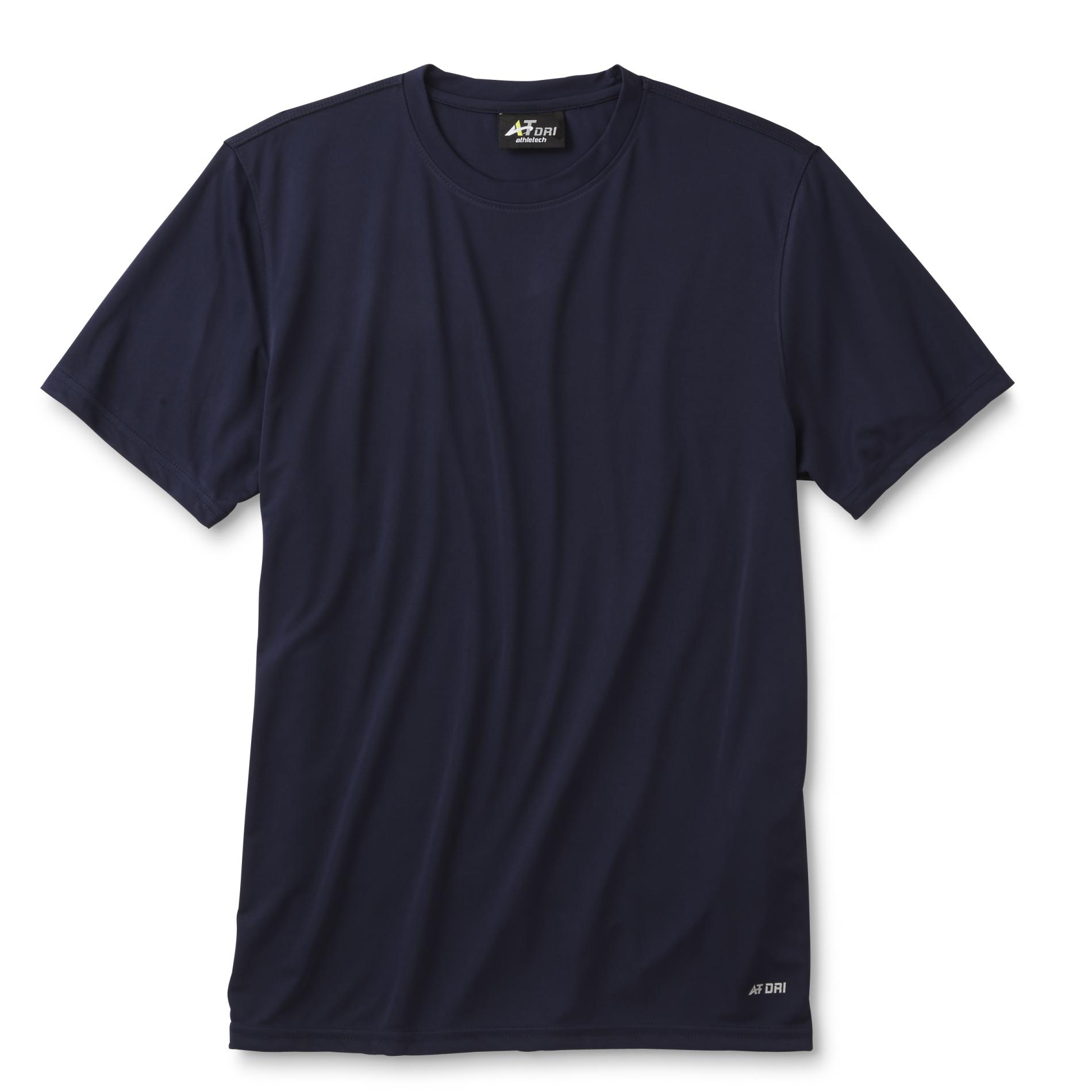 Athletech Men's Athletic T-Shirt, Size: Medium, Blue Athletech Men's Athletic T-Shirt, Size: Medium, Blue