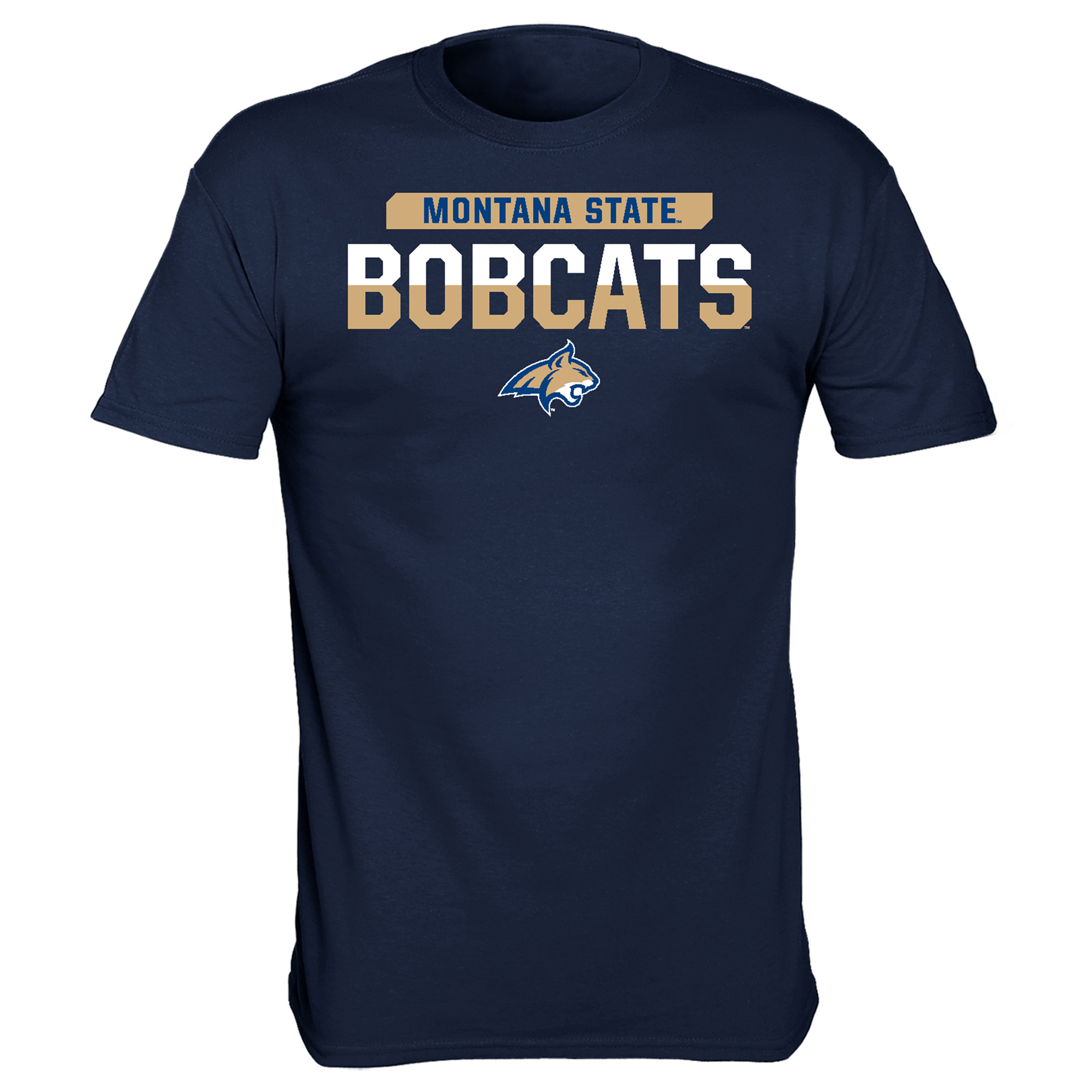 NCAA Men’s Crew Neck T-Shirt - Montana State Bobcats