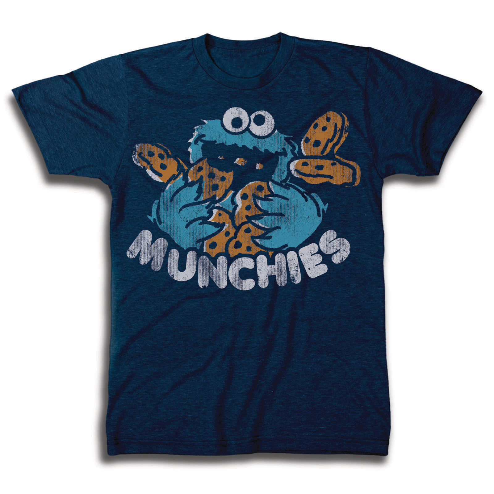 Sesame Street Cookie Munchies Mens Graphic Tee