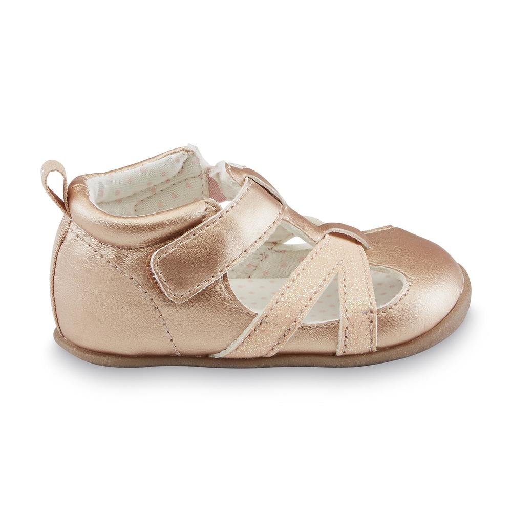 Carter's Every Step Baby Girl's Stage 2 Bia Standing Shoe - Rose Gold