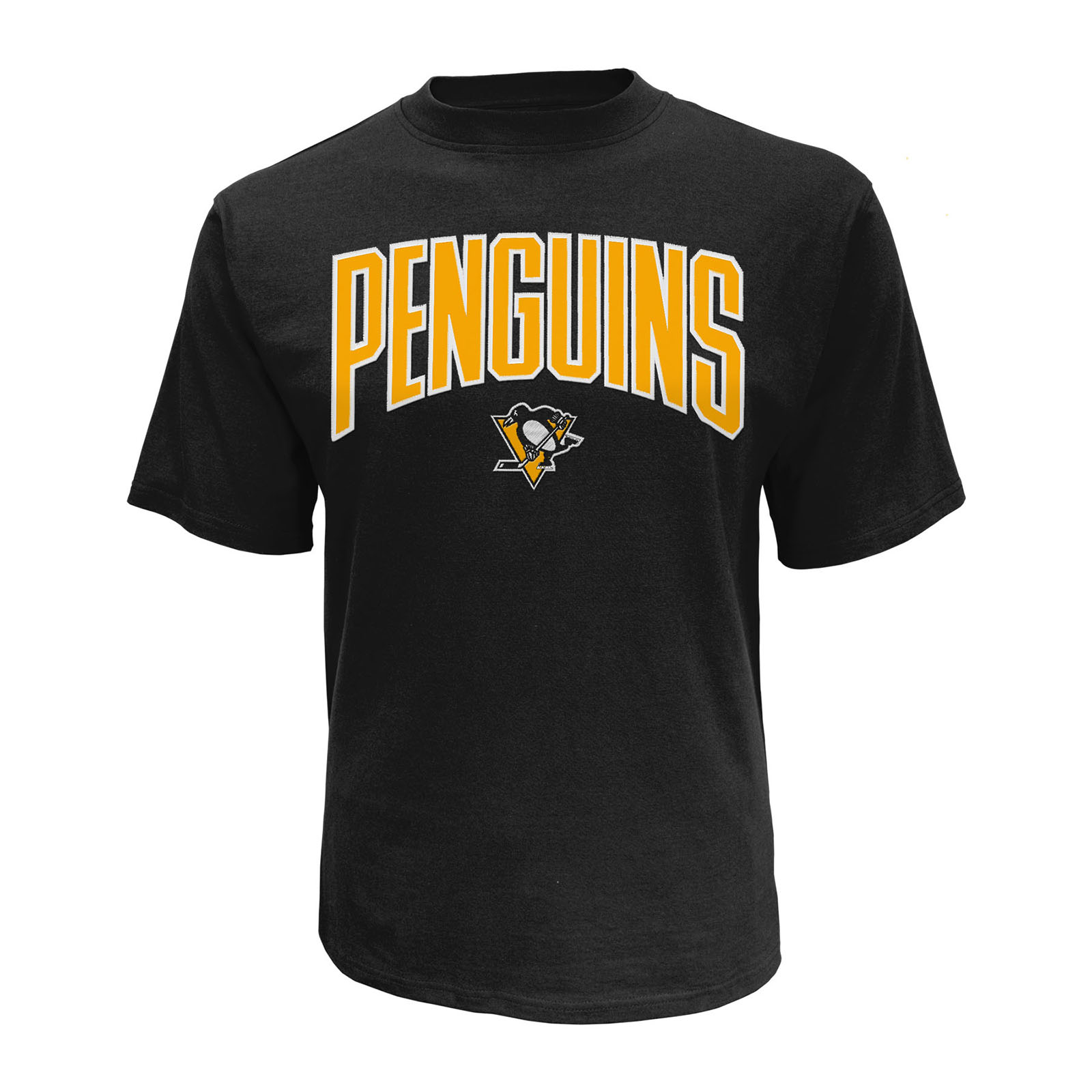 NHL Men’s Big & Tall Applique T-Shirt - Pittsburgh Penguins, Size: 3XL NHL Men’s Big & Tall Applique T-Shirt - Pittsburgh Penguins, Size: 3XL