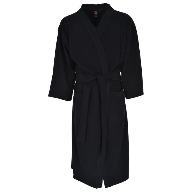 Hanes Men's Big & Tall Waffle Knit Kimono Robe