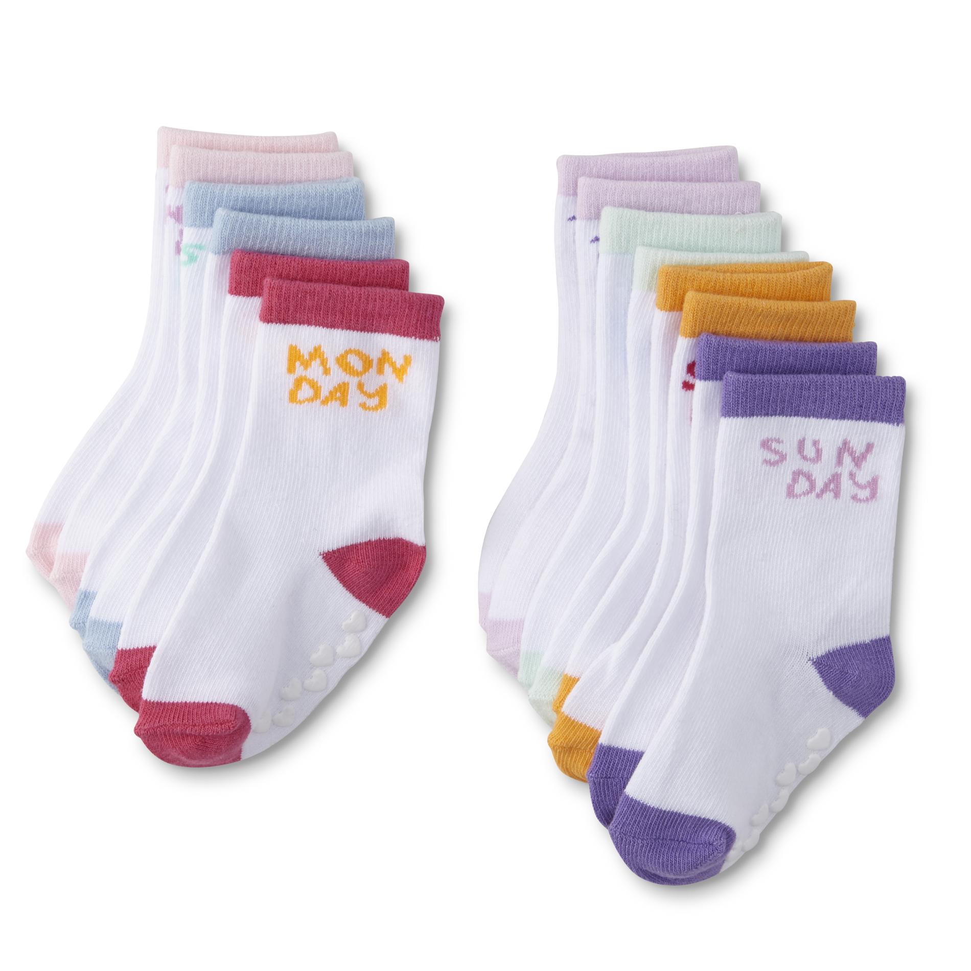 Toddler Girls' 6Pairs Crew Socks Shop Your Way Online Shopping
