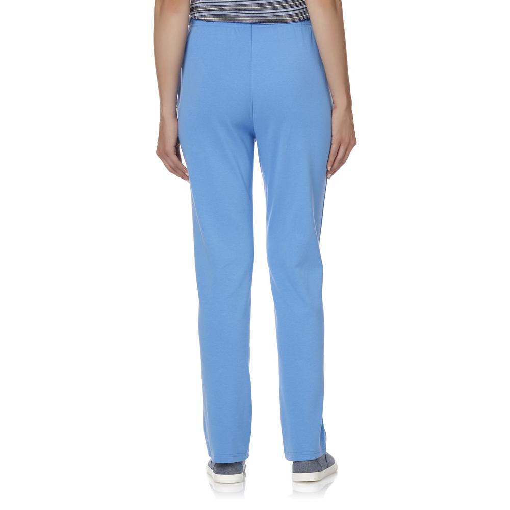 Basic Editions Women's Knit Pants