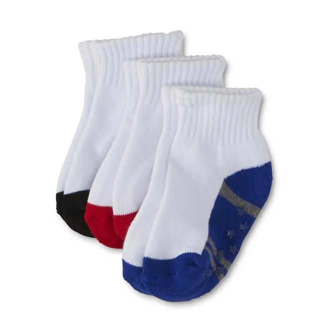 Joe Boxer Toddler Boys' 6Pairs Quarter Socks