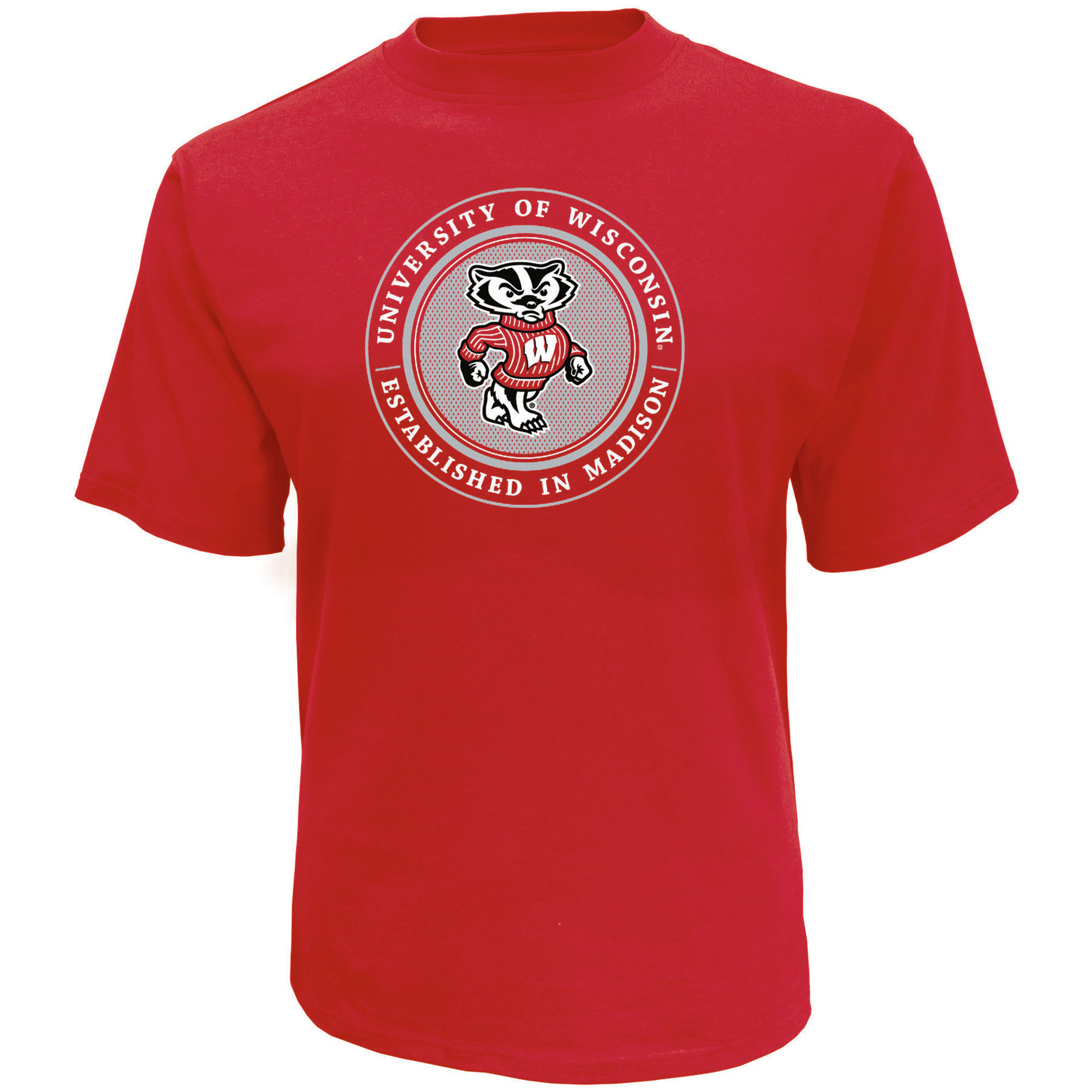 petite NCAA Men’s Short-Sleeve T-Shirt - Wisconsin Badgers, Size: Medium petite NCAA Men’s Short-Sleeve T-Shirt - Wisconsin Badgers, Size: Medium