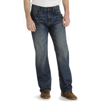 lee men's modern series l653 relaxed fit bootcut jeans