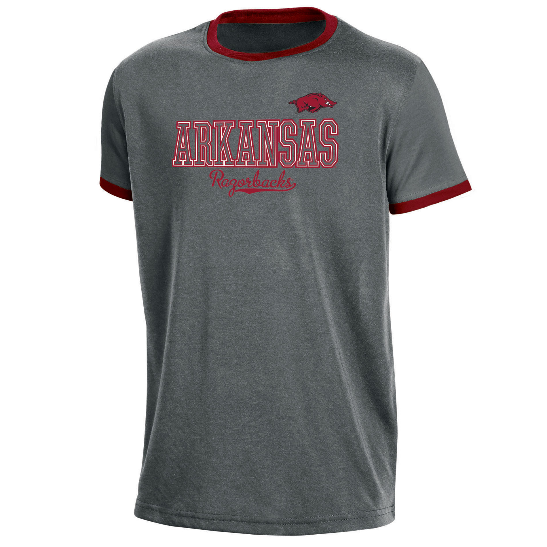 NCAA Women&#8217;s Ringer T-Shirt - Arkansas Razorbacks