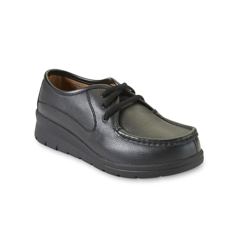 Cobbie Cuddlers Women's Cacey Wide Leather Comfort Shoe - Black