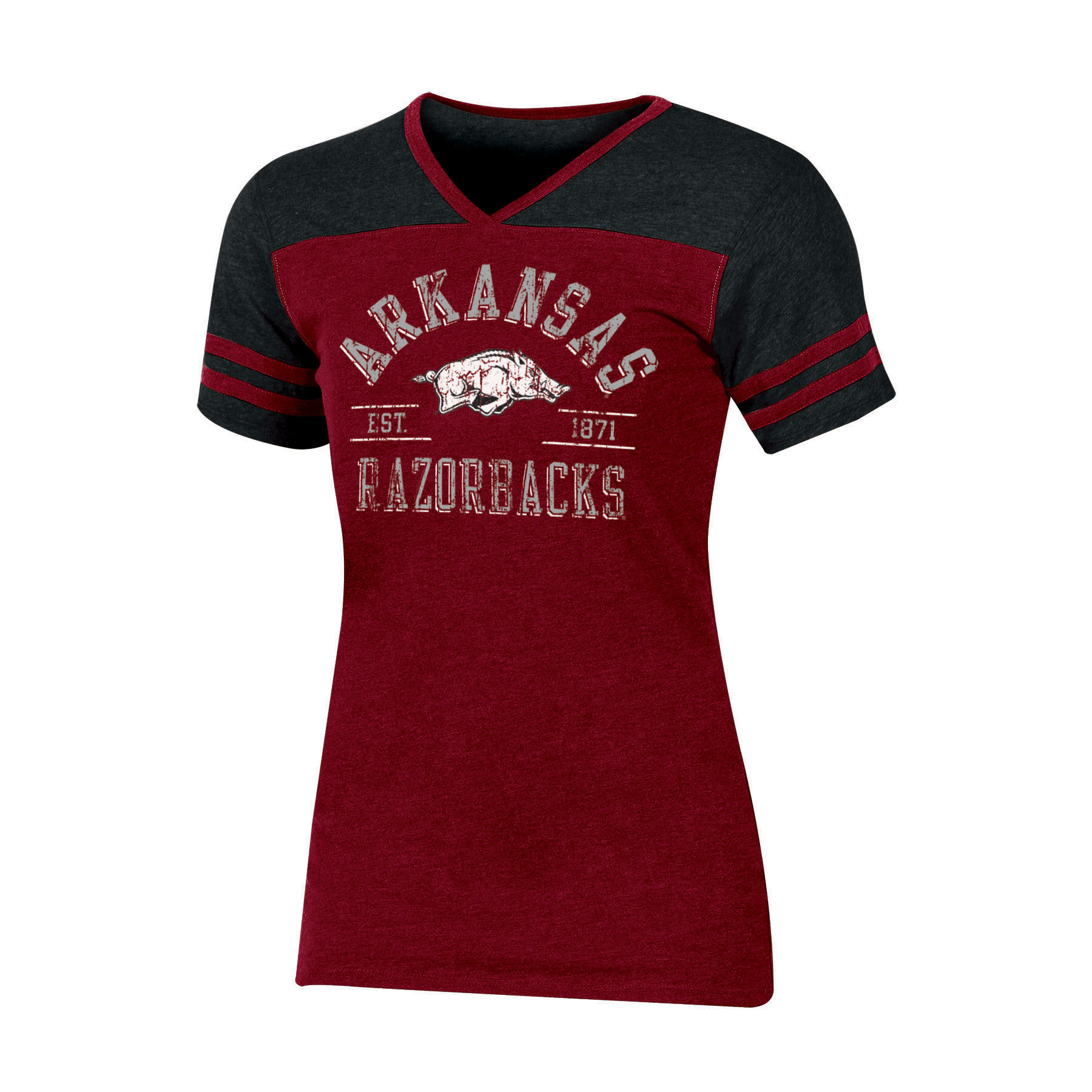 NCAA Women’s V-Neck Tunic - Arkansas Razorbacks, Size: Large NCAA Women’s V-Neck Tunic - Arkansas Razorbacks, Size: Large