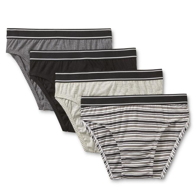 Men's 4-Pack Low-Rise Briefs - Assorted
