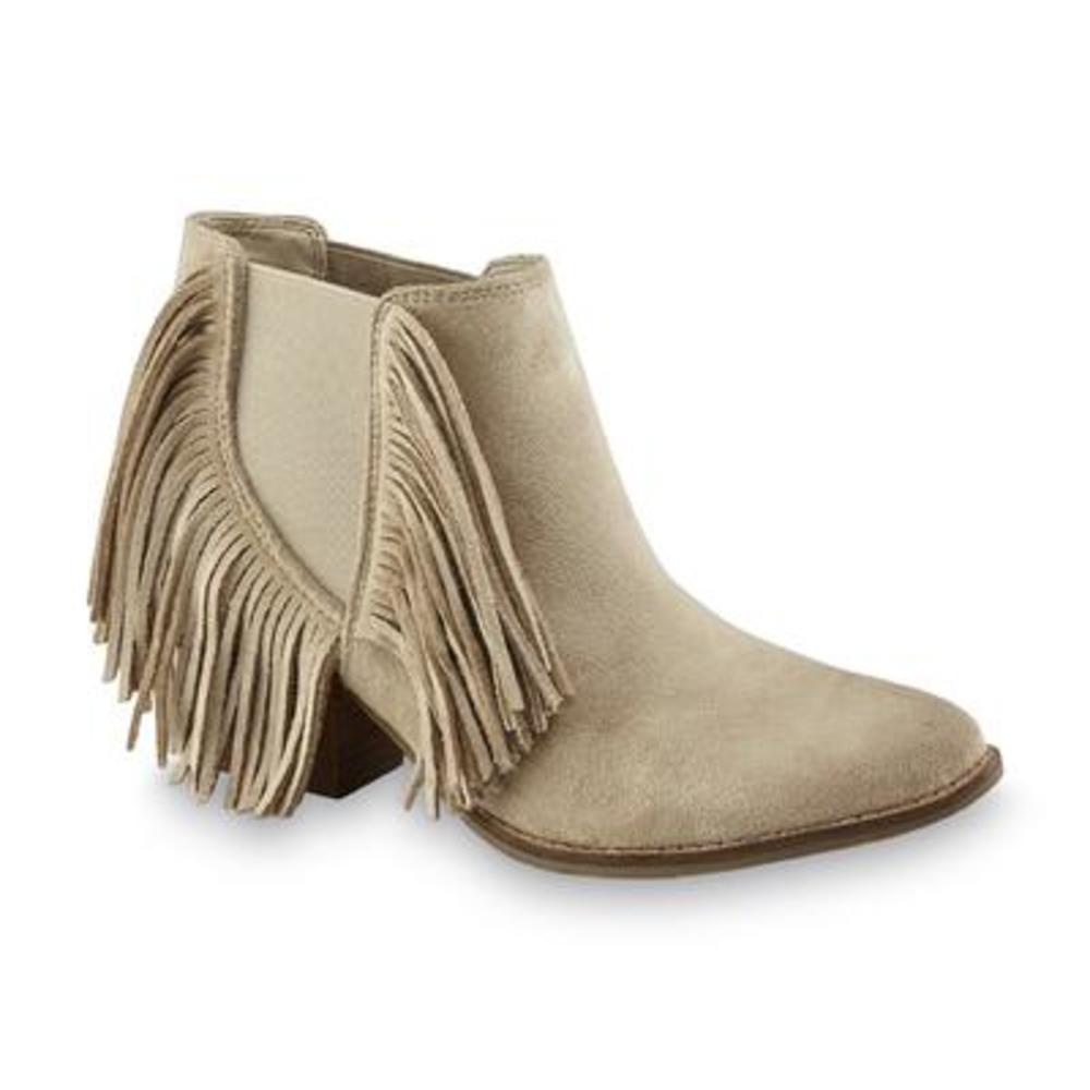 Coconuts by Matisse Women's Lafayette Tan Fringed Ankle Boot