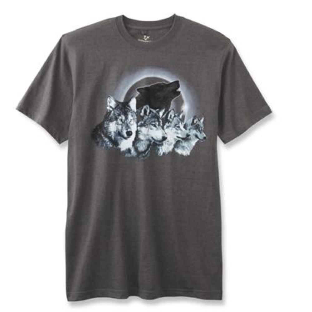 Outdoor Life Men's Big & Tall Graphic T-Shirt - Wolf Pack