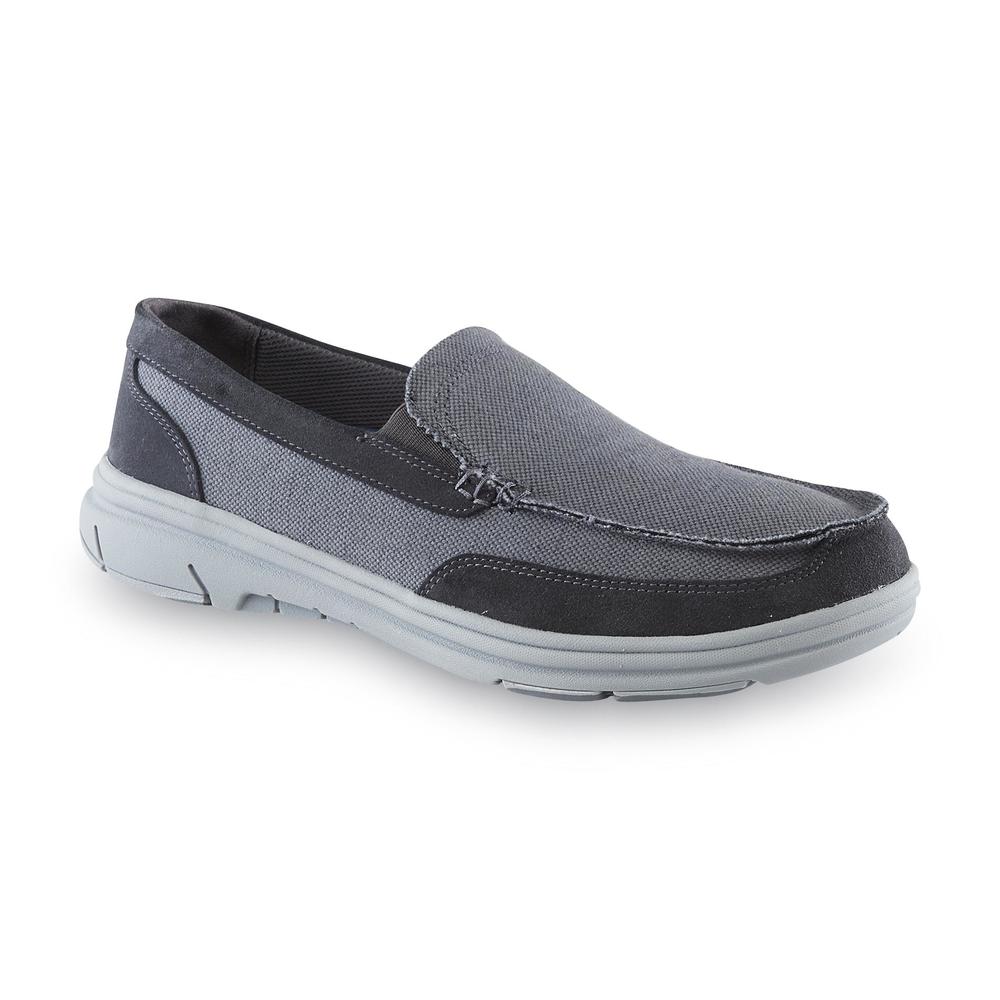 Dr. Scholl's Men's Grand Canvas Loafer - Grey