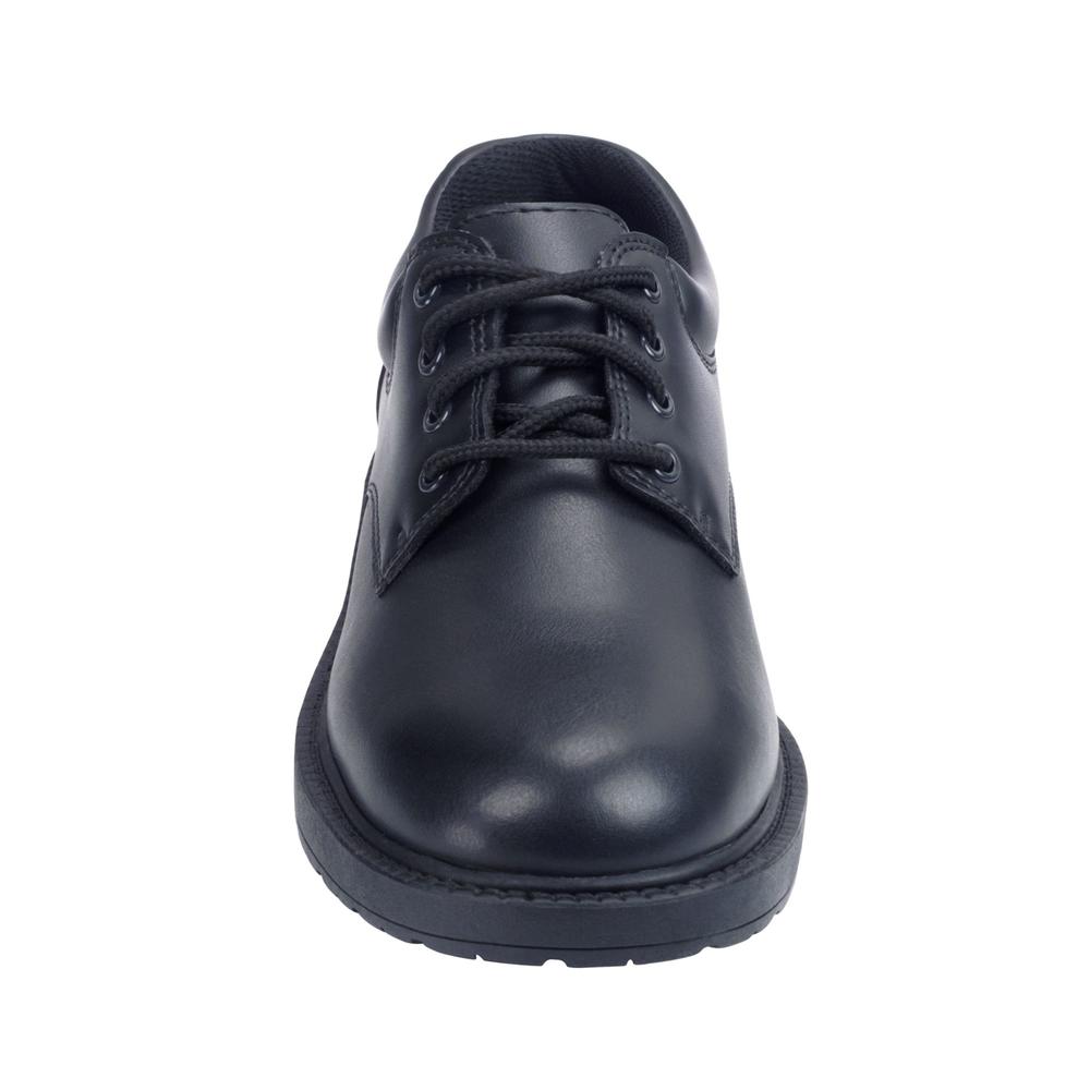 Safetrax Men's Kato2 Non-Skid Black Leather Work Shoe  - Black