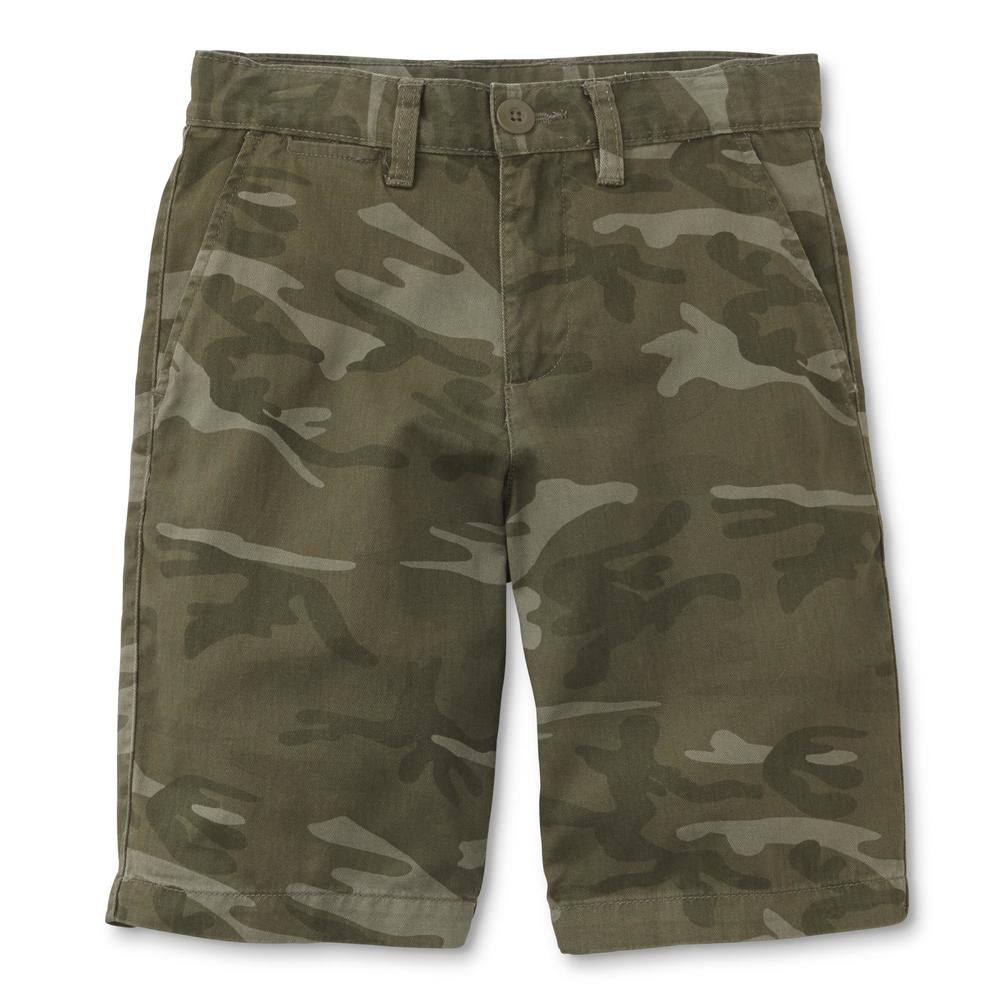 Simply Styled Boy's Twill Shorts - Camouflage