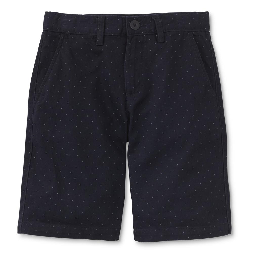 Simply Styled Boy's Twill Shorts - Mini Check