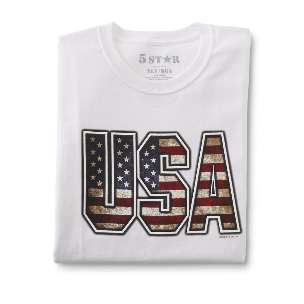 Men's Big & Tall Graphic T-Shirt - USA