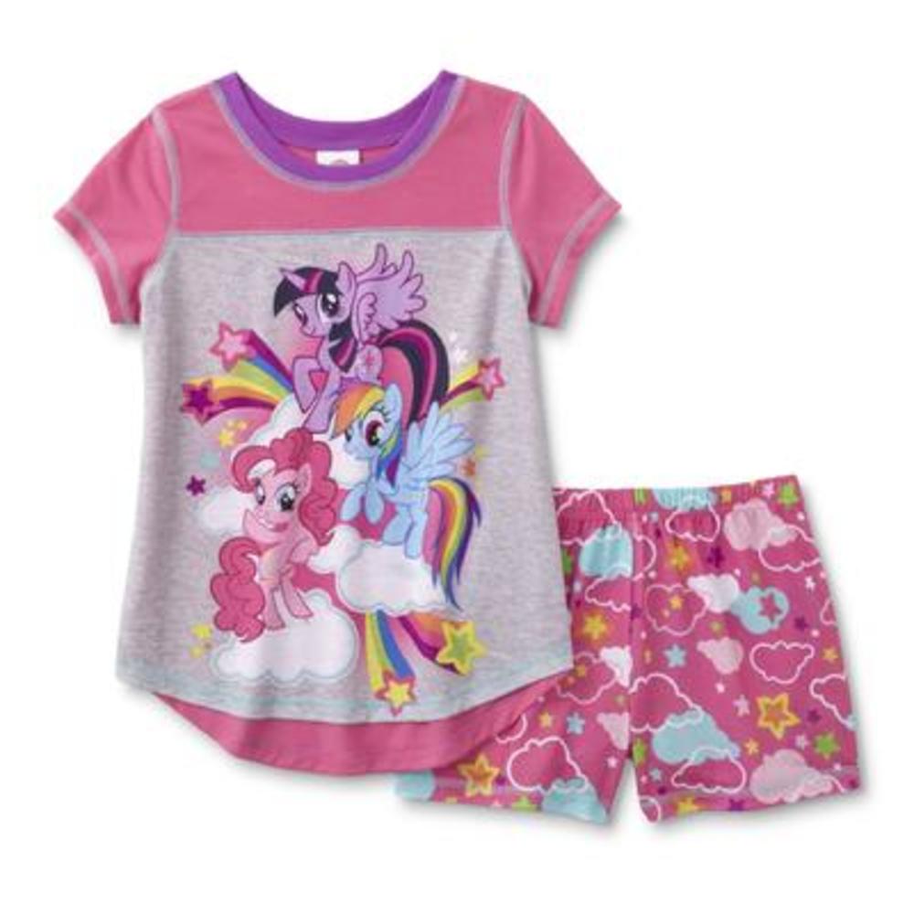 My Little Pony Girl's Pajama T-Shirt & Shorts - Twilight Sparkle