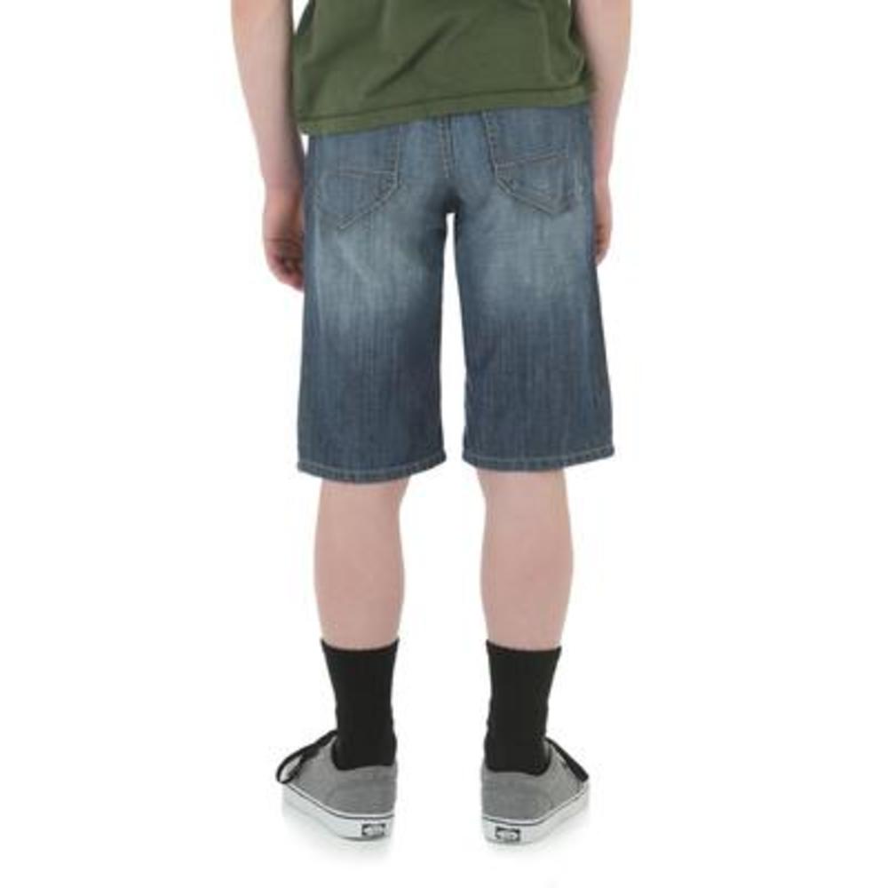 Wrangler Boy's Faded Denim Shorts