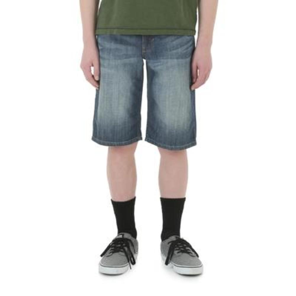 Wrangler Boy's Faded Denim Shorts